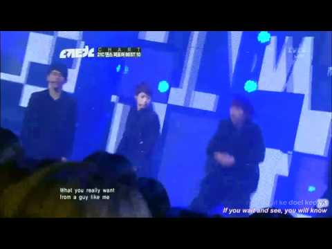 [Engsub][100705 TvN Music Show Newton][HD] INFINITE - Wild Eyes