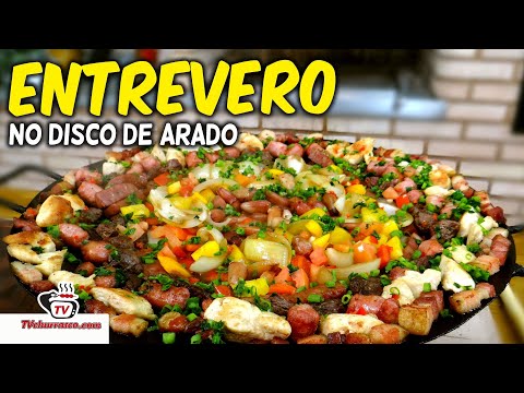 Entrevero Recipe on the Plow Disc - TV Churrasco