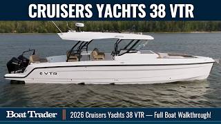 2026 Cruisers Yachts 38 VTR Boat Review — Full Walkthrough!