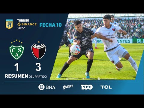 #TorneoBinance | Fecha 10 | resumen de Sarmiento - Colón