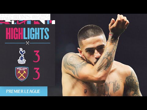 Tottenham Hotspur 3-3 West Ham | Lanzini Stunner Shocks Spurs 🚀 | Premier League Highlights