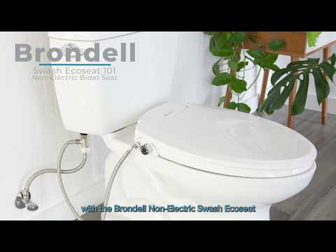 Brondell ECOSEAT S101 NON-ELECTRIC BIDET SEAT