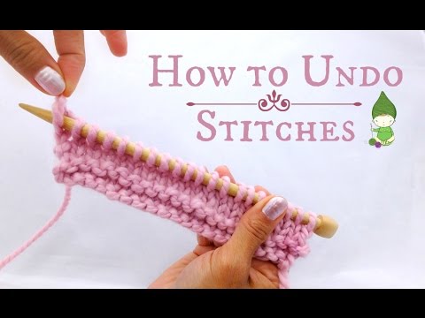 how to unpick stitches
