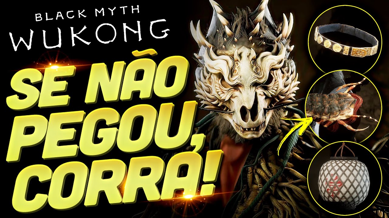 BLACK MYTH: WUKONG - ESSES ITENS DROPÁVEIS ESTÃO ESCONDIDOS E VOCÊ CERTAMENTE QUER
