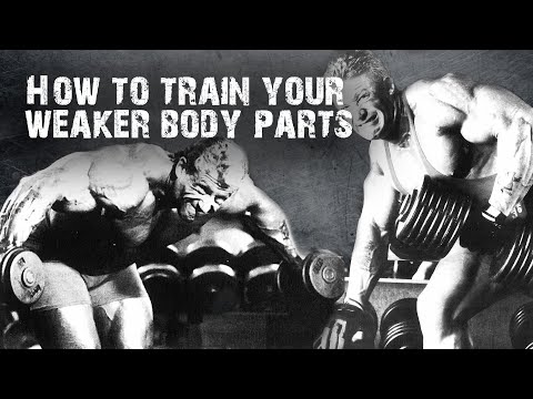 Dorian's Advice - How to train your weaker body parts