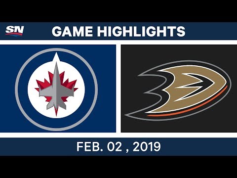 NHL Highlights | Ducks vs. Jets - Feb. 2, 2019