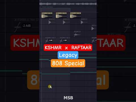 Legacy #shorts  #kshmr  #raftaar  #legacy  #song  #deconstruction  #flstudio  #mrsinghbeats