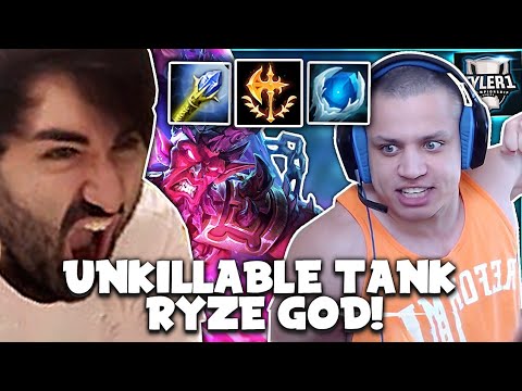 Can My Conqueror Rylai's TANK RYZE Beat Pro Players!? 😳 | Voyboy