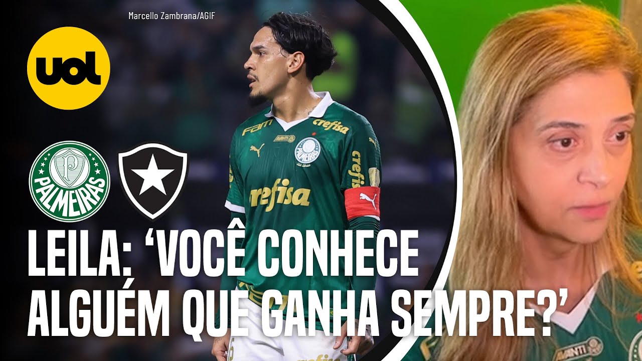 LEILA PEREIRA DIMINUI ELIMINAÇÃO DO PALMEIRAS:  'VOCÊ CONHECE ALGUÉM QUE GANHA SEMPRE '