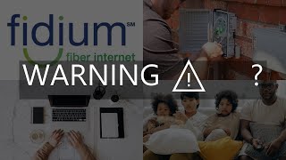 fidium fiber internet review  watch before using