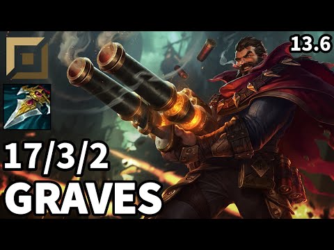 Graves Top vs Fiora - EUW Master | Patch 13.6