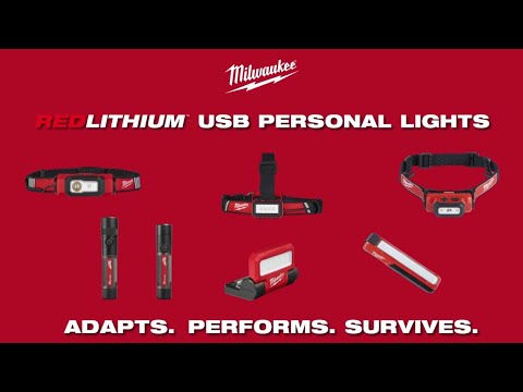 Milwaukee® REDLITHIUM™ USB Personal Lights