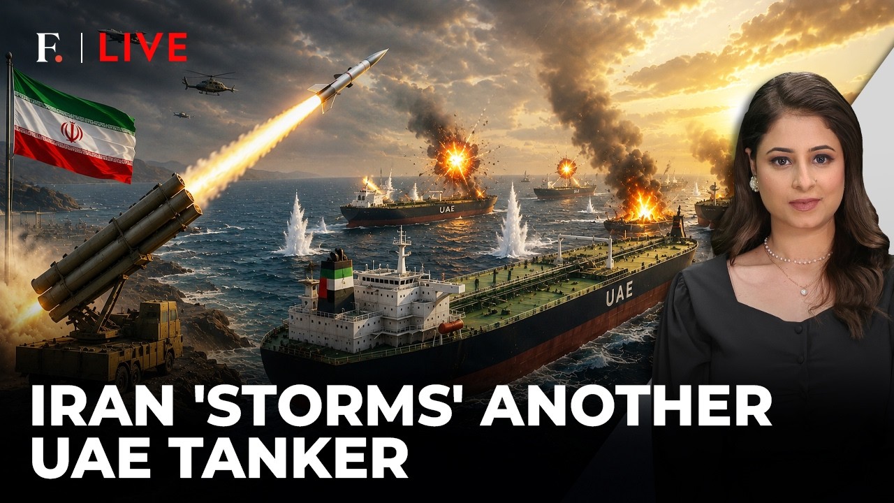 Iran Strikes UAE Tankers Again, Tensions Escalate In Hormuz | Firstpost Live