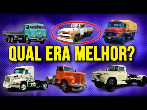 THE 10 TRUCKS THAT MADE HISTORY IN BRAZIL (Literally LEGENDS of the Roads...)