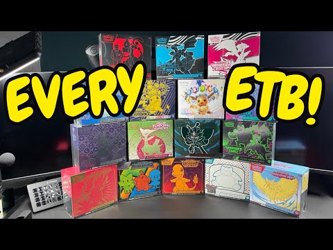 I Opened EVERY Elite Trainer Box from the Scarlet & Violet Era!