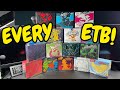 I Opened EVERY Elite Trainer Box From The Scarlet Violet Era