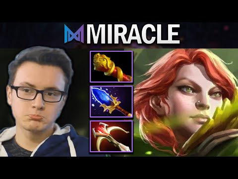 NIGMA.MIRACLE WINDRANGER WITH 22 KILLS - DOTA 2 7.27 GAMEPLAY
