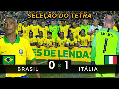 SELEÇÕES DE 1994 | Brasil 0 x 1 Itália - Melhores Momentos (HD) - Amistoso 09/01/2020