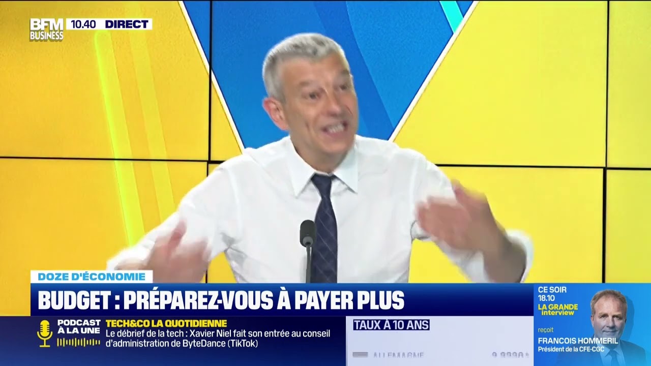 Doze d’économie : Budget, préparez-vous à payer plus