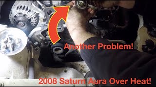 CBR EP14 - 2008 Saturn Aura - Waterpump and Thermostat Rep.- GM 3.5L Oil Filter Adapter leak fixed