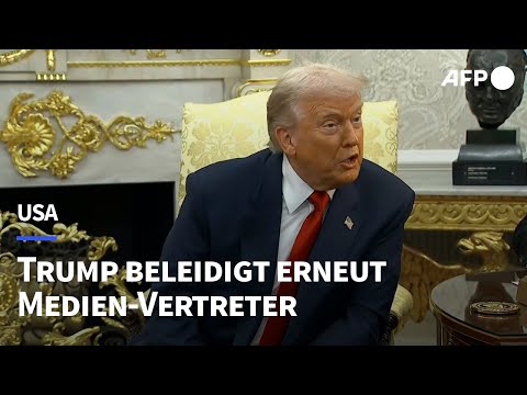 "Schreckliche Reporterin": Trump beleidigt Journalistin | AFP