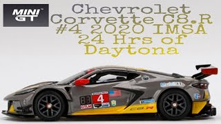 MINI GT Chevrolet Corvette C8.R #4 2020 IMSA 24 Hrs of Daytona #254 / Unboxing [4K]