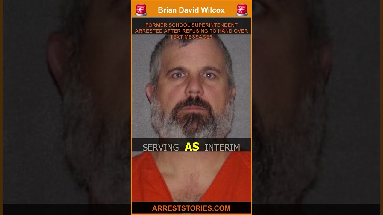 FORMER SCHOOL SUPERINTENDENT ARRESTED AFTER REFUSING TO HAND OVER TEXT MESSAGES