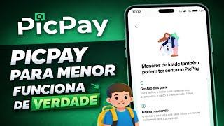 COMO ABRIR UMA CONTA PARA MENOR DE IDADE NO PICPAY EM 2026! CRIAR CONTA PARA MENORES DE 18 ANOS