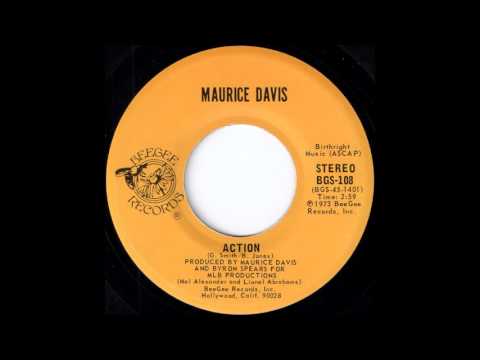 Maurice Davis - Action [Beegee] 1973 Soul Funk 45 Video