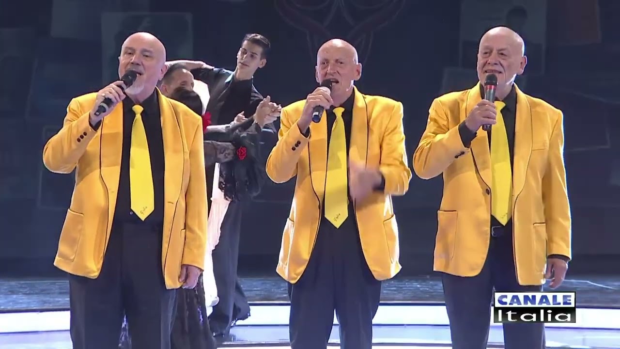 I GIRASOLI con i Nuovi Brani "SE MI VUOI BENE" Canale Italia SPECIALE FARFALLINA Cantando Ballando