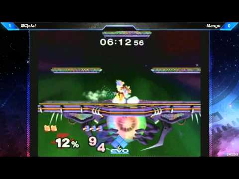 EVO 2013 SSBM QF - SFAT (Fox) vs Mango (Falco)