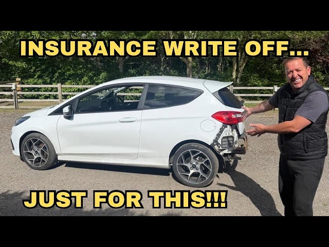 We Bought A Crashed Ford Fiesta ST With 4 Wheel Steering! – Salvage Rebuilds UK