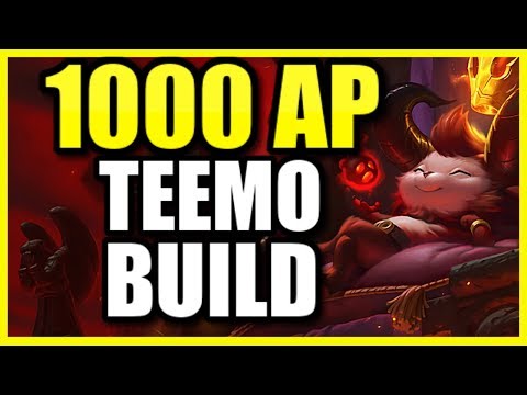 THIS NEW *VIABLE* TEEMO JUNGLE BUILD GIVES YOU 1000+ AP (no, seriously) | TEEMO JUNGLE FULL AP BUILD