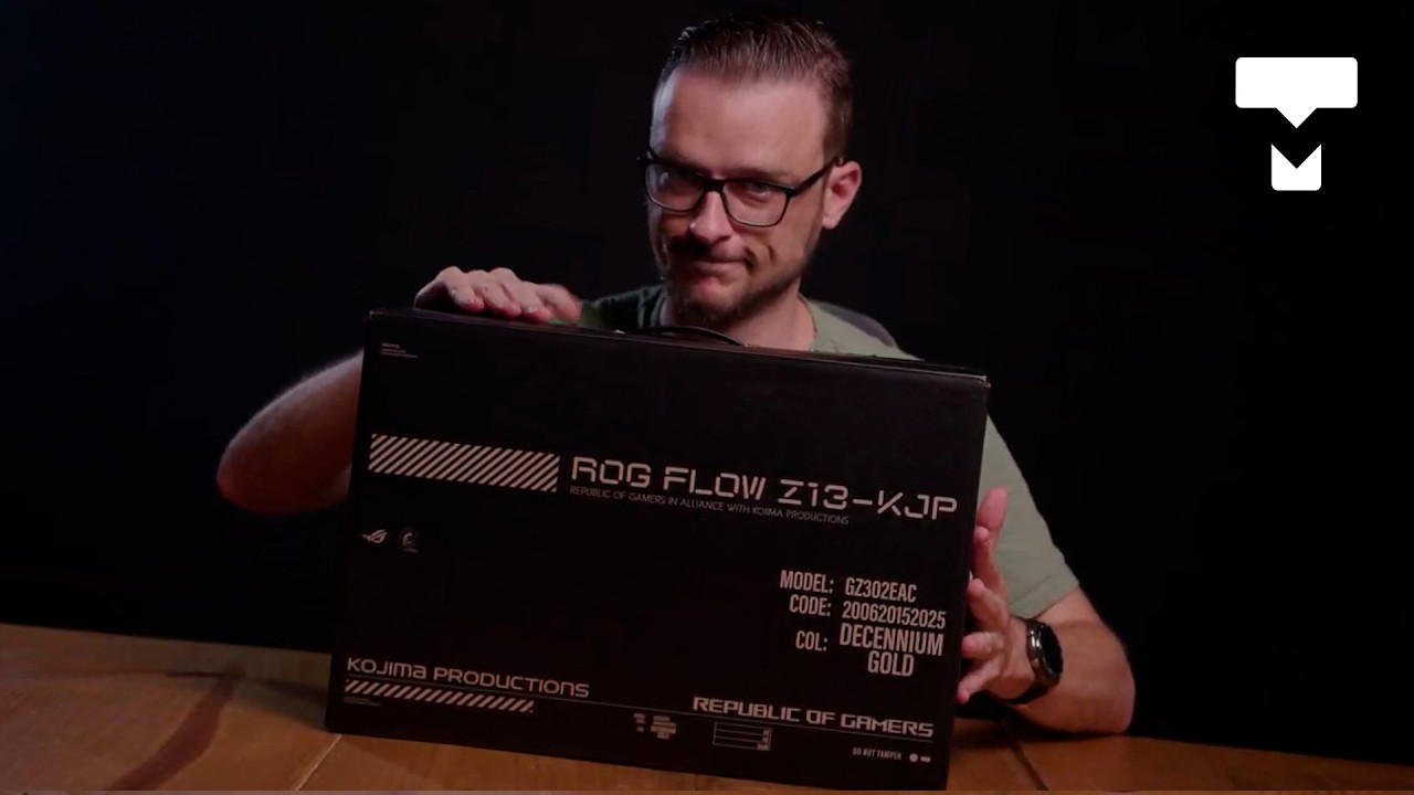 Para fã chorar (em + de 1 $entido): RoG Flow Z13 EDIÇÃO LIMITADA Kojima Productions! IMPRESSÕES