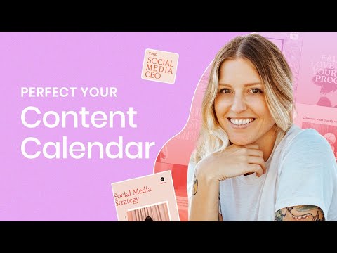 So plane ich meinen Inhaltskalender