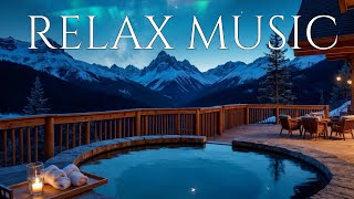 Aurora Mountain Hot Tub Spa | 8H Luxury Wellness Music