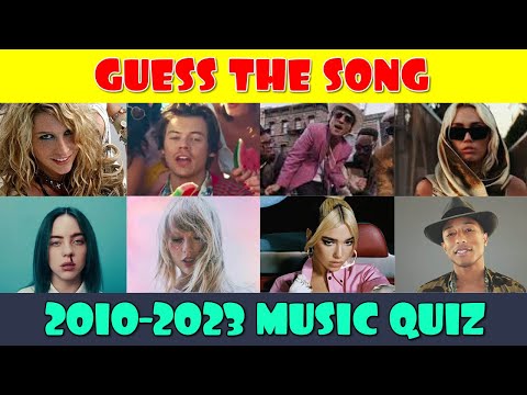 Guess the Song Music Quiz | 2010-2023 Songs