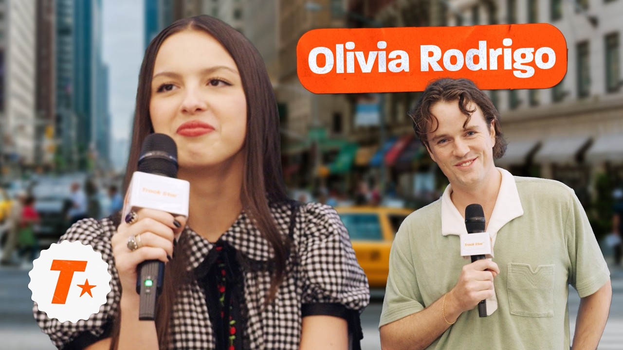 Testing Olivia Rodrigo's Music Knowledge | Track Star*