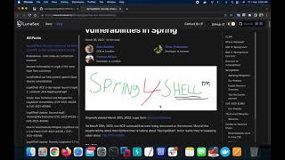 #Spring4Shell Exploit PoC | Remote Code Execution (#RCE) | CVE-2022-22965