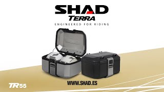 SHAD Vrchní hliníkový kufr na motorku Terra TR55