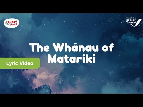 The Whānau Of Matariki | Matariki Stars | Learning Song | Bilingual Māori | Preschool Music