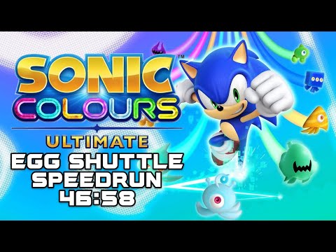Closer to being in the top 10! - Sonic Colours Ultimate Egg Shuttle speedrun in 46:58