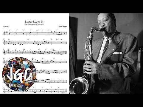 Lester Young - Lester Leaps In || Transcription