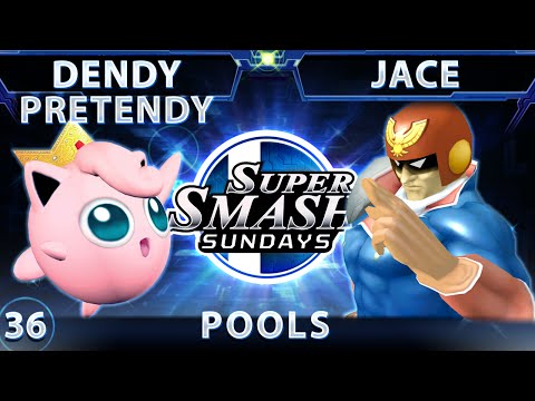 SSS 36 - OXY DendyPretendy (Jigglypuff) Vs. Jace (Falcon) SSBM Pools - Smash Melee
