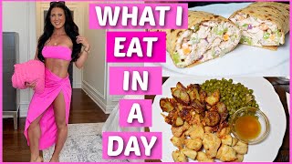 WHAT I EAT IN A DAY 💕 | as a personal trainer & national bikini bodybuilding champion!!