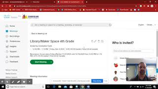 Webex video (adding co-hosts)