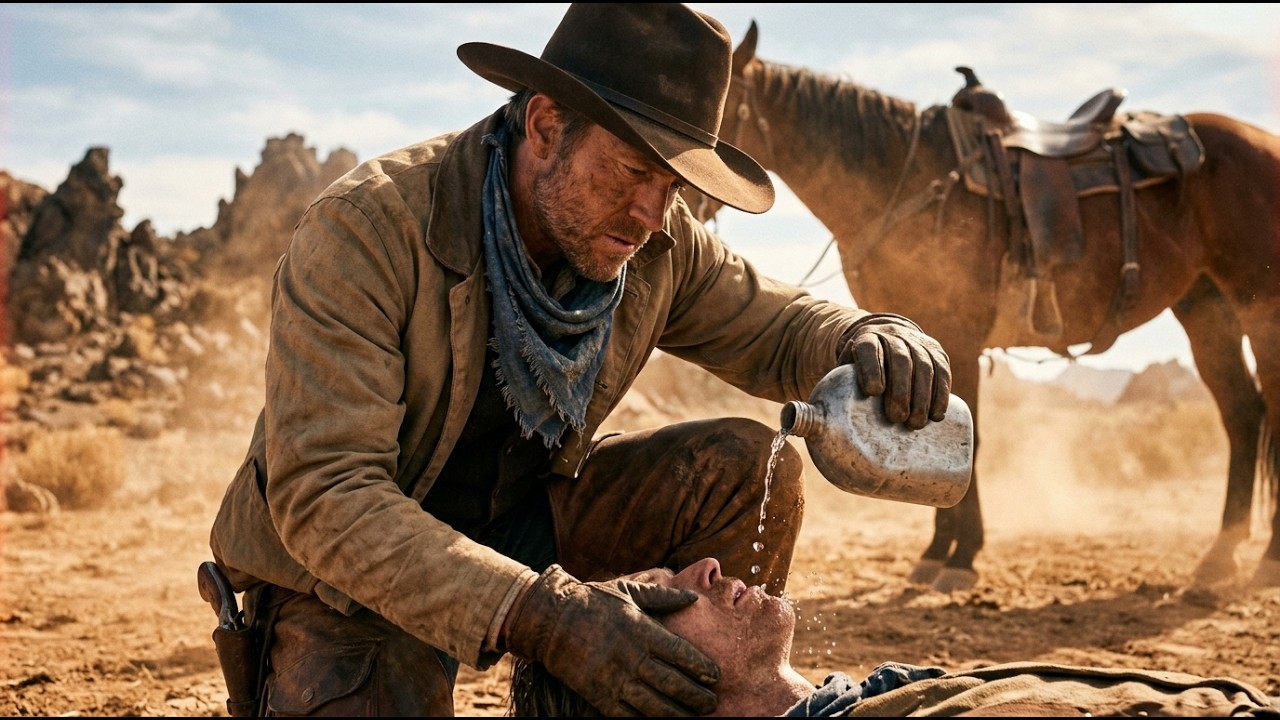 He Cowboy Gave Water to a Dying Apache Woman in the Desert… Her Final Wish Changed His Fate Forever.  
