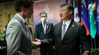 رئيس الصين  يهين  رئيس وزراء