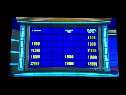 Double Jeopardy, Jennifer Linde Day 2 - 3rd Daily Double (1/18/21)