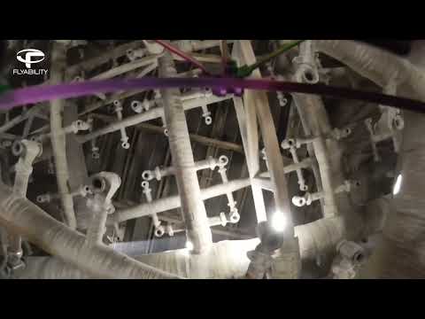 Drone inspection of a coal plant - Power plant drone inspections with the Elios 2